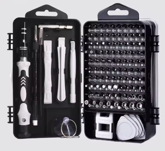 Kit de destornilladores 115 en 1